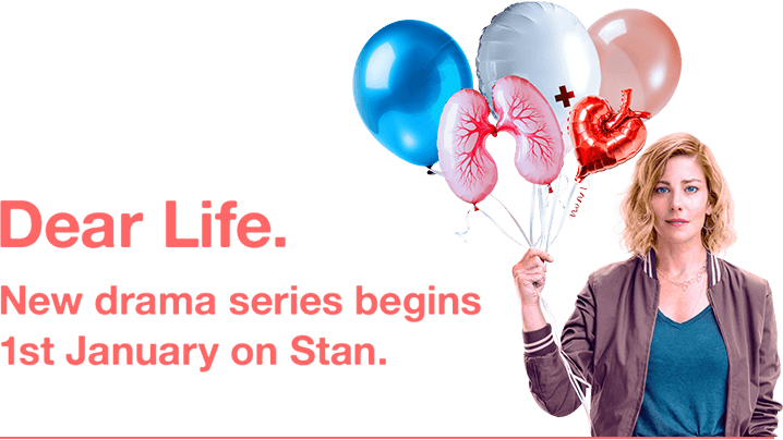 Dear Life - New drama series begins 1st January 2026 on Stan.
