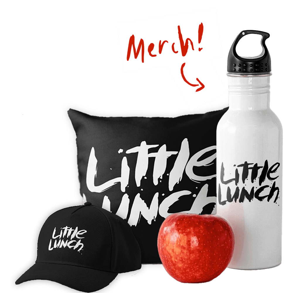Merchandise from Little Lunch available from Gristmall