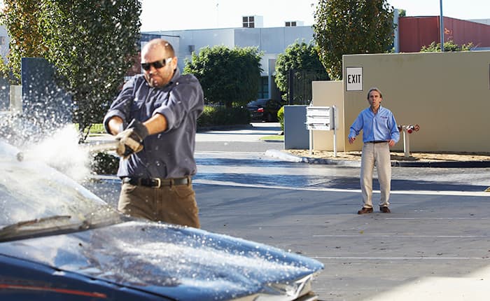 A scene from Very Small Business